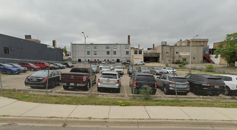 Hotel Roosevelt - Now An Empty Lot (newer photo)